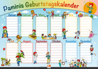 Poster Grundschule: Paminis Geburtstagskalender