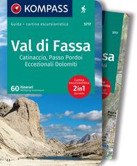 KOMPASS guida escursionistica Val di Fassa / Fassatal, 60 itinerari