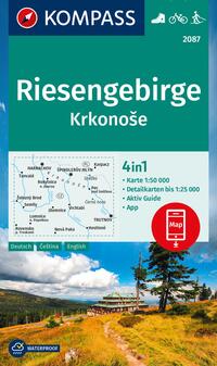 KOMPASS Wanderkarte 2087 Riesengebirge, Krkonose 1:50.000