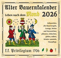 Alter Bauernkalender 2026