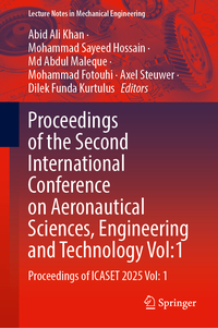 Proceedings of the Second International Conference on Aeronautical Sciences, Engineering and Technology Vol:1