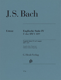 Johann Sebastian Bach - Englische Suite Nr. 4 F-dur BWV 809