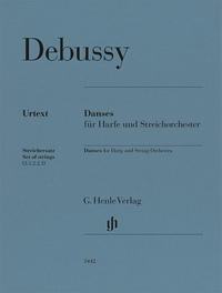 Claude Debussy - Danses für Harfe und Streichorchester