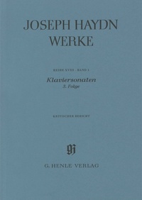 Joseph Haydn - Reihe 18, Bd. 3 | Klaviersonaten, 3. Folge