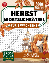 Herbst-Wortsuchrätsel für Erwachsene