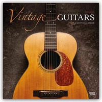 Vintage Guitars – Vintage-Gitarren 2026 – 16-Monatskalender